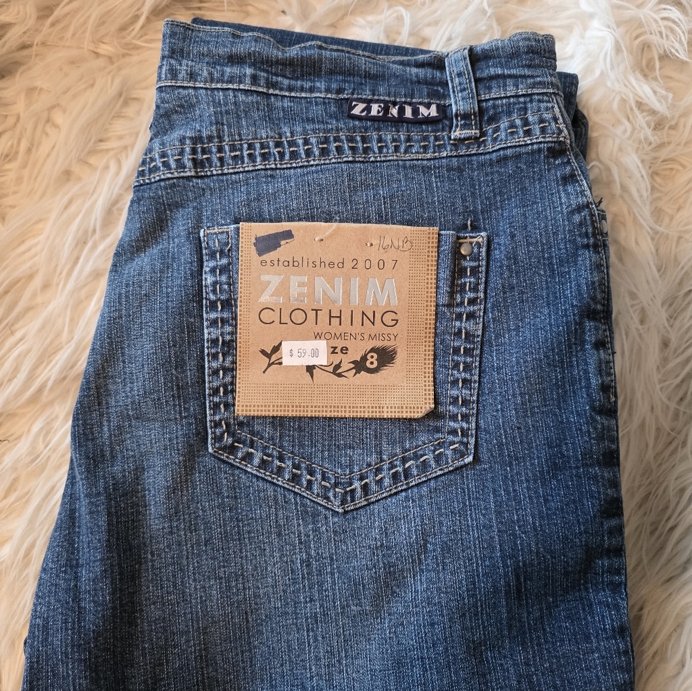 Zenim Men's Blue Denim Jeans